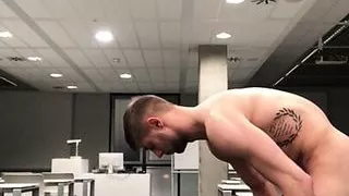 german boy public class room cum