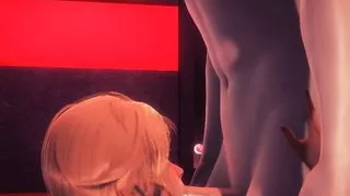 Hentai 3D Uncensored - Elen Blowjob and Anal Dildo