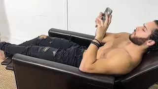 Füße, Freund, Schwuler Sex, Lange Haare, Muskel, Solo