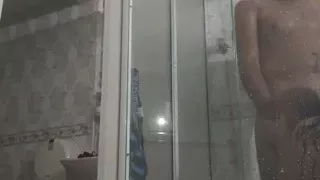 sucking, teasing and seducing in the bathroom with my bbc