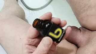 my pumped up dick leaked sperm