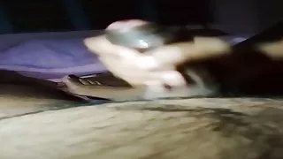 Handjob and deepthroat