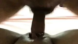 Female ejaculation with many squirts while getting fucked