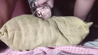 1,5 l bottle ride and wand on clit (full video on premium)