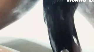 Busted a Huge Nut on her juicy wet Pussy