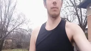 Gergely Molnar - Very sexy poses and having a shower