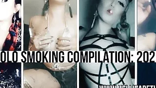 Smoking compilation 2021 – Sexy Solo teaser Hellizabeth