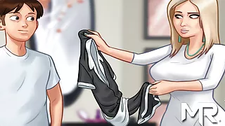 SummertimeSaga - Rich Girl Wears Dirty Maid Costume E3 #84
