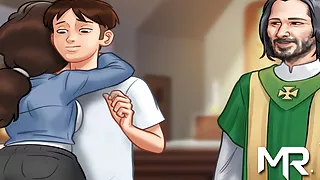 SummertimeSaga - Helping a Beautiful Latina Get a Job E3 #91