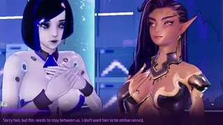 Subverse - ela update gameplay walkthrough - elaisha sex