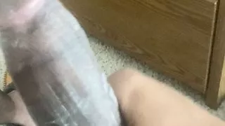 Frisch aus der Dusche gewichst