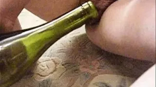 Haley Fucks a Bottle