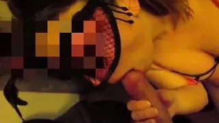 Superbe fellation masquee