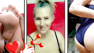 Lukerya presents a fun show visiting a girlfriend