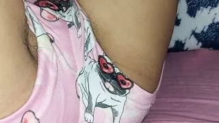 Desi My Friend's sister lets me see her hairy pussy