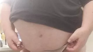 My little silver thong