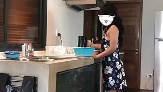 EP 7 -  My girlfriend  got fucked in kitchen while cooking