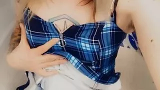 Gorgeous Shemale Feminized in Chastity