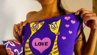 Teen with pierced clit and hairy pussy gets anal and big cumshot in mouth