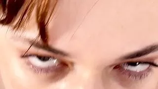 Elise Lee shows of her sloppy messy deepthroat skills trying to please