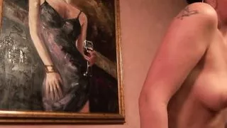 Lesbian Love - teen Jocelyn and Alyssa have lesbian strap-on sex