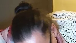 Juala Femboy sucking on a dildo