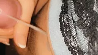 Transgender wanks and gives juice