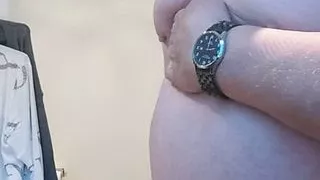 another wanking in bathroom