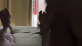 Nearly catch up wanking by my straight friend