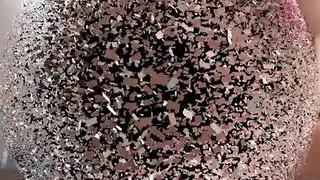 Princess Kirstin paints her toenails while smoking a cigarette