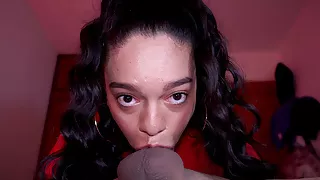 Amateur Blowjob in 69, Very sloppy. Ayira Oba