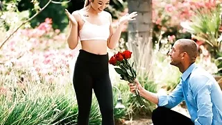 Asian Beauty Is Made Love To In The Bathtub