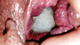 Ass playing with a ball