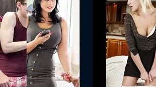 Horny Stepbros Blackmail Two Lustful Vixens With A Homemade Sextape To Make Them Obey Their Wishes