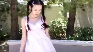 Tiny Tabby with Small tits Fingering Solo