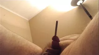 Ruined Sounding Cum... metal rod in tiny hard cock