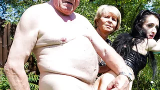 Smash that pussy, Grandpa