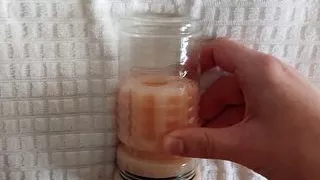 YoungBear has fun with Fleshlight