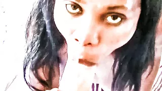 Beautiful ebony tour guide comes to hotel and shows me her pussy