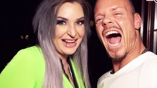 German Sex Tourist picks up an inked busty British slut for a fuck date