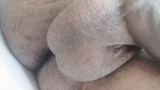 I showed my hairy ass