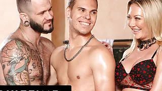 My Horny Bi Hubby DPed Me With My Bisexual Fuck Buddy!