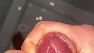 Cumshot in slow motion