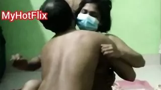Deshi Bengali Bhabi Valentine's Day Fucking with her Husband