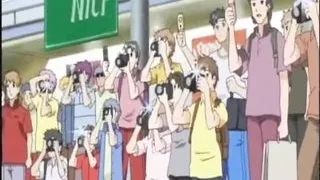 Japanese teen with massive knockers sucks cock