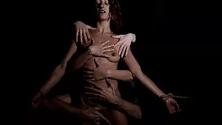 A dark fantasy - Magia Rosa (Tied up and touched)