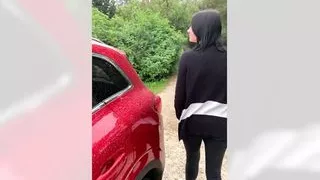 Alles mit dem Handy gefilmt