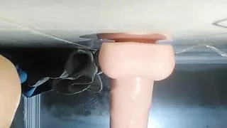 Slim Botty from Batam learning how to ride