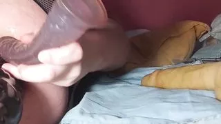 Double anal and big squirt