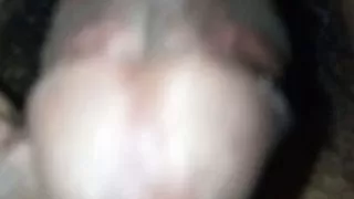 Asian boy plays with his penis